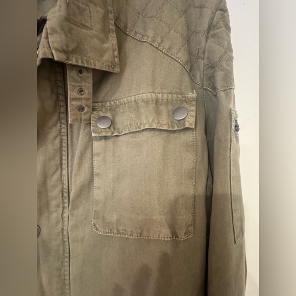 Olive Military Jacket - Picture 4 of 10